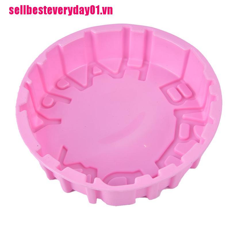 Bánh Sinh Nhật Happy Birthday01 Silicon