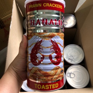 Snack tôm hanami - lon 110g