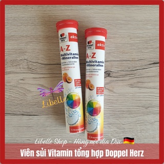 Viên sủi vitamin tổng hợp Doppel herz A-Z Multivitamin + Mineralien - Nhập khẩu Đức