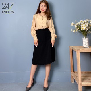 CHÂN VÁY XẾP LY QUA GỐI