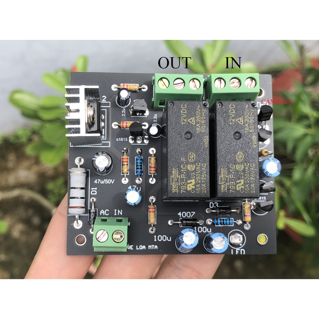 MẠCH BẢO VỆ VÀ CHỐNG BỤP LOA MTA