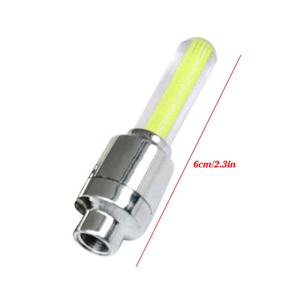 Bộ 2 Đèn LED Gắn Van Bánh Xe Đạp / Xe Máy Trang Trí