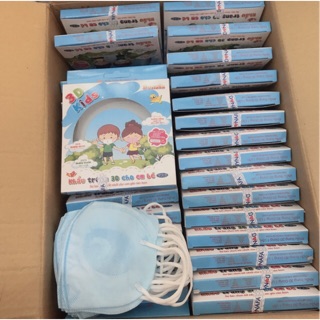 Khẩu trang gấu cho bé hộp 10c