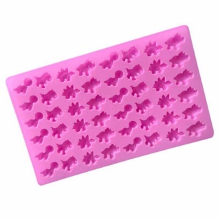 Khuôn Khủng Long Silicon Làm Kẹo Chíp Chíp