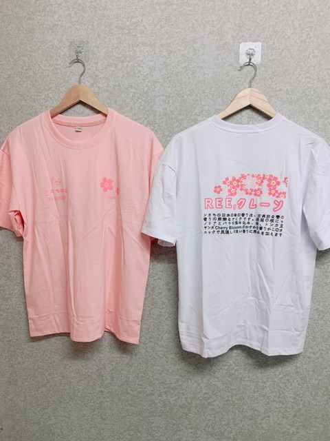 Áo Thun Unisex Bông Hoa Cực Xinh dành cho cả nam và nữ