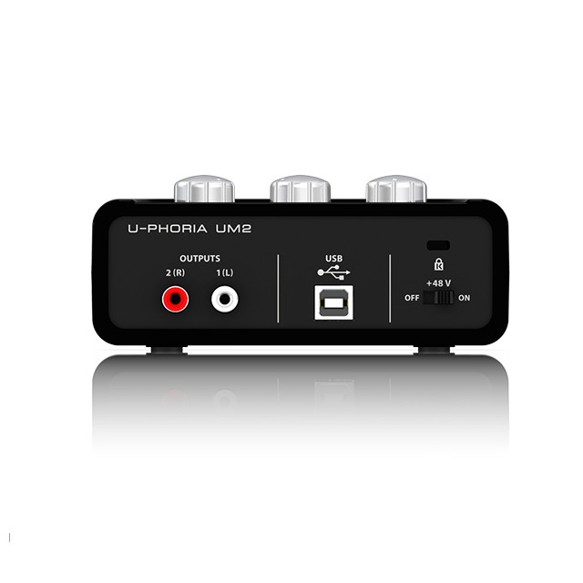 SOUNDCARD Thu Âm BEHRINGER U-PHORIA UM2 - Chính Hãng Phân Phối