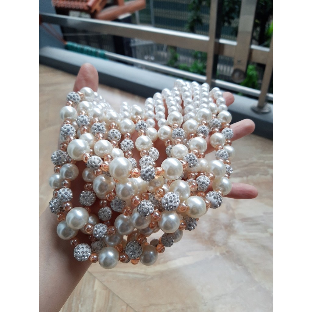 Vòng cổ trai đính đá cho bé siêu xinh