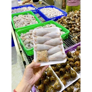 [ PHÚ NHUẬN]MỰC NHỒI THỊT KHAY KÈM THỊT