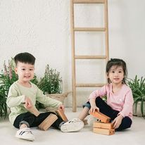 Quần Giả Jeans Bé Gái CHAANG Garden