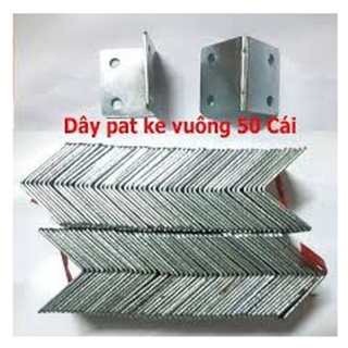 100 cái  Pat ke sắt vuông ( 3F5 - F2 4 lỗ )