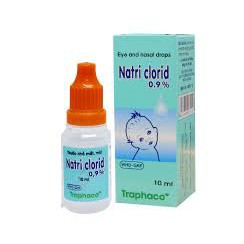 (Chính hãng )Nước Muối Sinh Lý Muối Natri Clocid 0,9% của Traphaco 10 Lọ