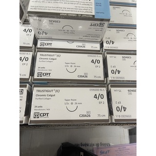 Chỉ cpt 4/0 catgut khâu tầng sinh môn vùng kín - Catgut4/0 - Chỉ catgut4/0 - chỉ catgut