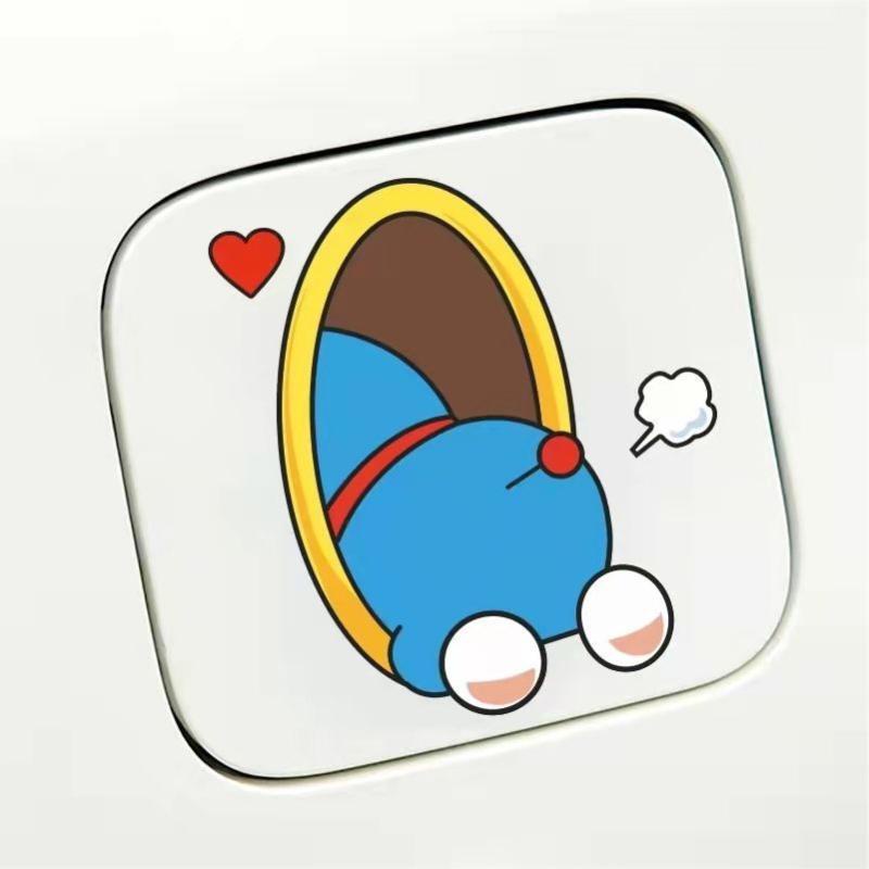 Doraemon dán  nhãn dán trang trí ô tô   nhãn dán xe máy  nhãn dán xe điện   nhãn dán trang trí   nhãn dán sáng tạo dễ thương