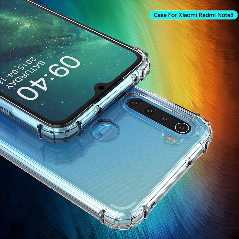 Ốp điện thoại silicon chống sốc cao cấp thời trang cho Xiaomi Redmi Note 8 Pro