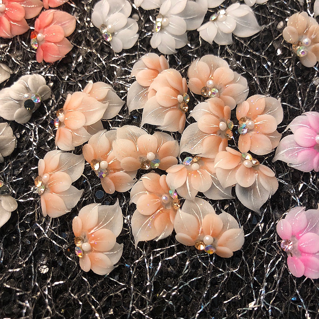 Hoa Cúc Nail 100% Bột Mỹ - Hoa Gắn Móng( Gía 1 Bông )