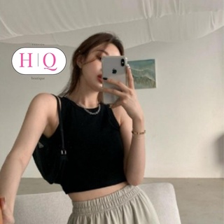Áo ba lỗ ngược nữ croptop phong cách năng động - HQ Fashion