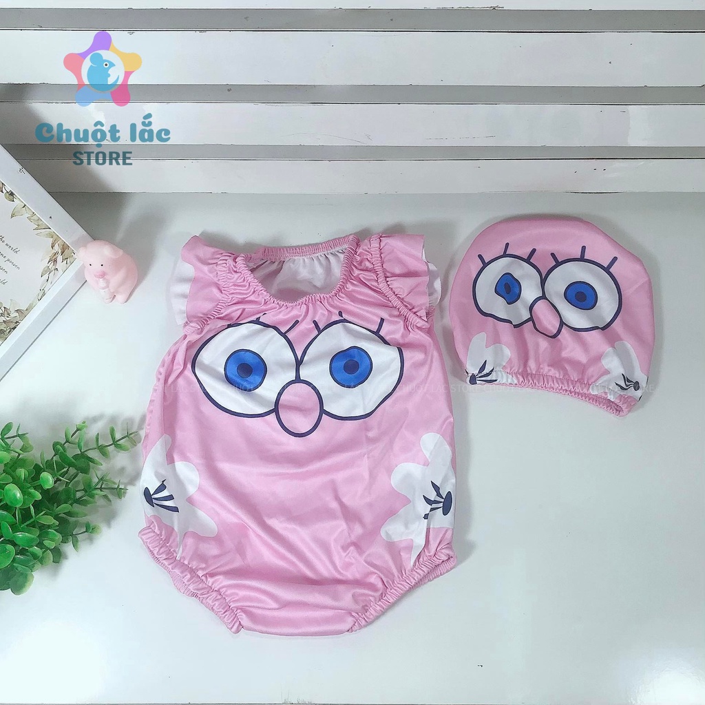 Đồ Bơi Cho Bé Sơ Sinh Kèm Mũ Chuột Lắc Store Kiểu Body Hình Thú Bé Trai Bé Gái Từ 0 Đến 3 Tuổi 2kg Đến 16kg