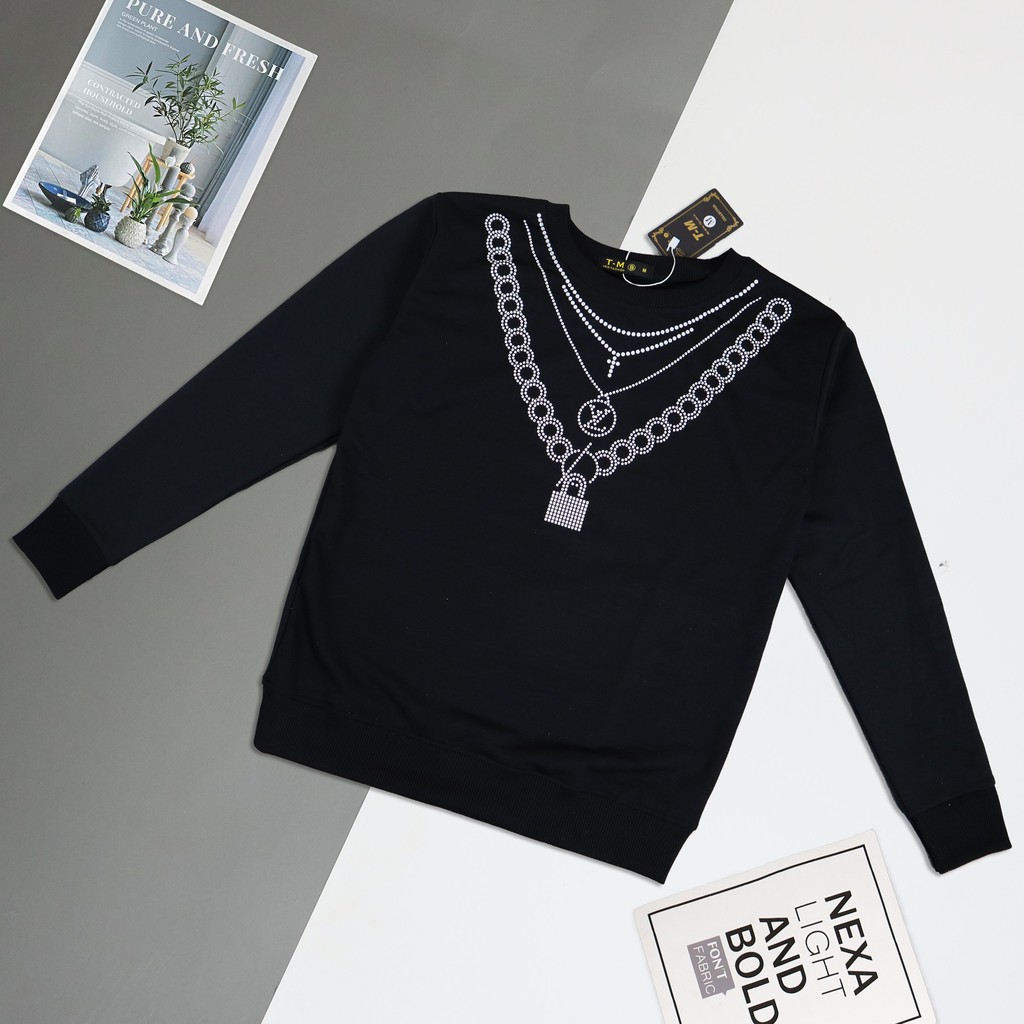 Áo nỉ nam cổ tròn, dài tay chất liệu đẳng cấp thương hiệu HL Fashion Store | BigBuy360 - bigbuy360.vn