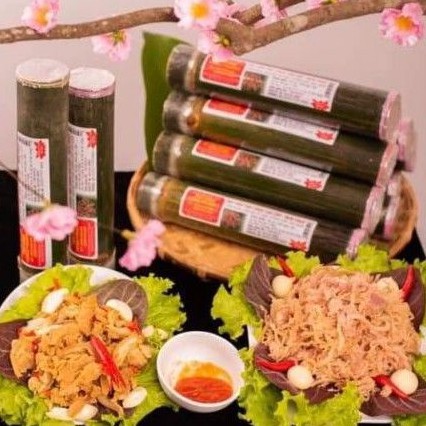 Nem sợi Phú Thọ 🚀FREESHIP🚀 Hương Mường _Hãng Hồng Phượng  Nem sợi Thịt chua thanh sơn phú thọ