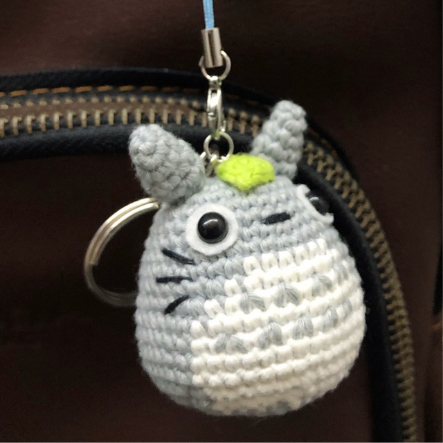 Móc khoá len Totoro