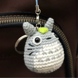 Móc khoá len Totoro