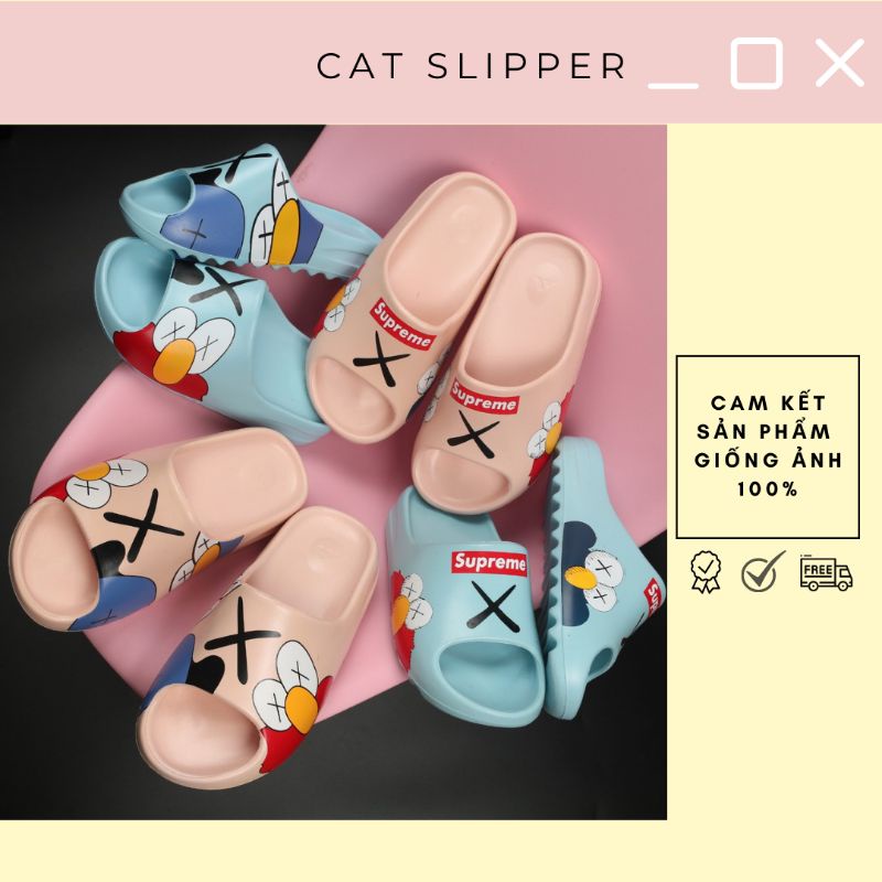 Dép quai ngang nữ phong cách unisex CSD15
