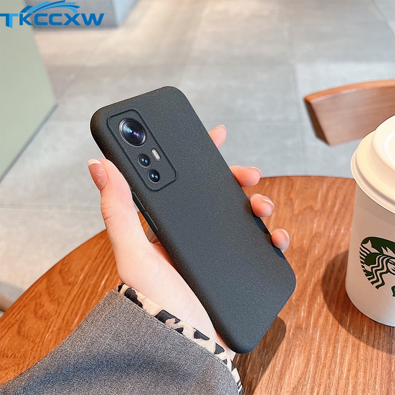 Ốp Điện Thoại Silicon Mềm Nhám Chống Vân Tay Cho Xiaomi Mi 12 Pro Redmi 10A 10C Poco M4 X4 Pro X4 NFC