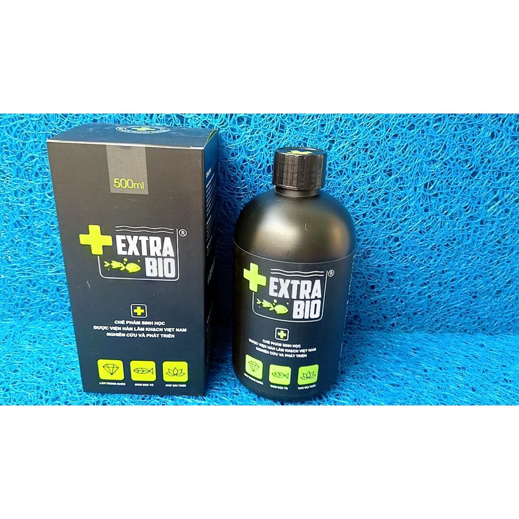 Men vi sinh Extra bio chai 500ml dùng cho hồ cá.