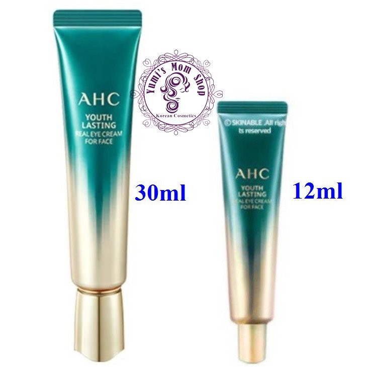 Kem mắt AHC Youth lasting Real Eye Cream For Face