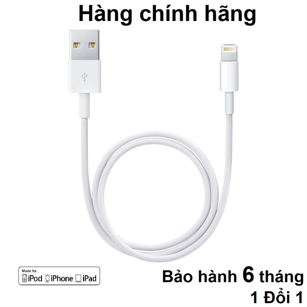 Cáp sạc IPhone Foxconn, cáp Lightning, Iphone 5/5s. Iphone 6/6s, Iphone 7, Ipad, phụ kiện sạc