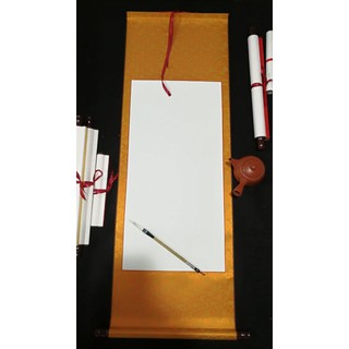 Biểu Giấy Lụa Viết Thư Pháp 40x120cm