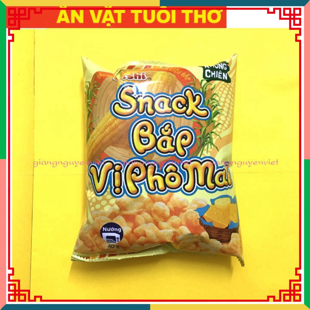 Bim bim Snack Bắp Vị Phô Mai 40g ( Đại lý Ngọc Toản)