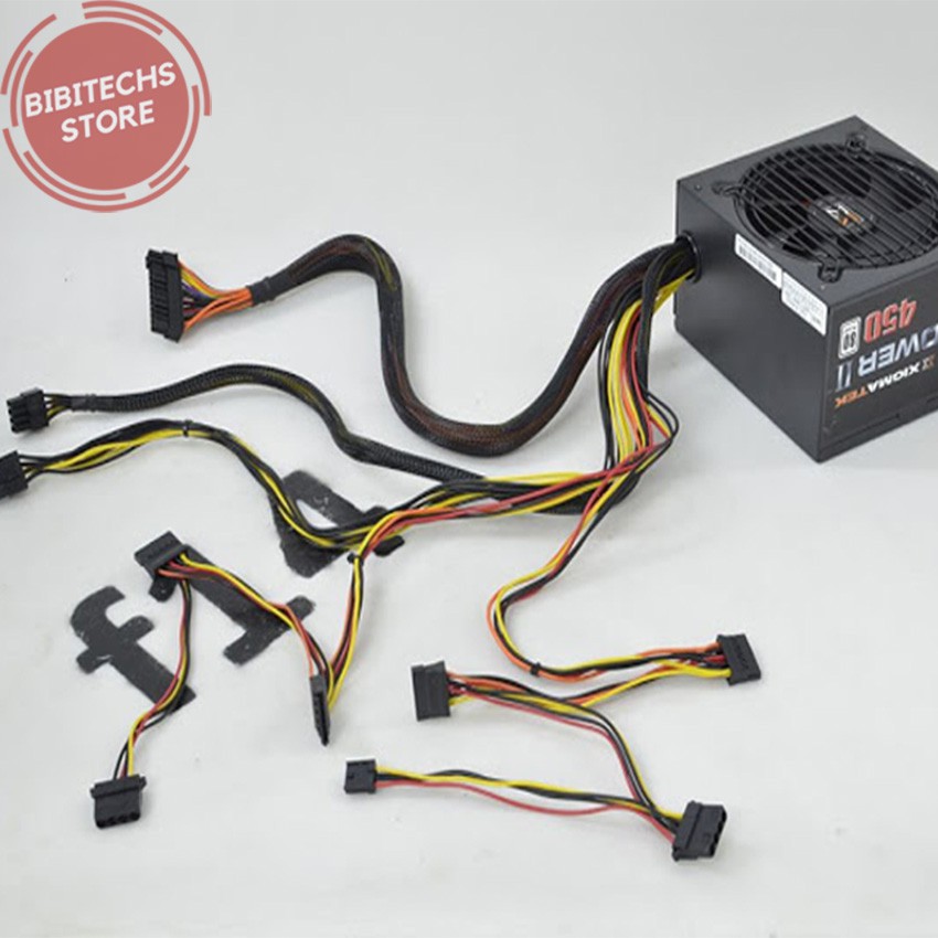 Nguồn máy tính 🔥 FREESHIP 🔥 Nguồn máy tính Xigmatek X-power 450 - BH 36 Tháng - Chính hãng Mai Hoàng - BiBiTechs