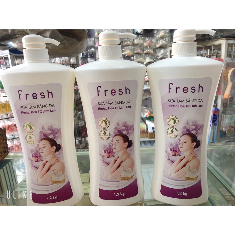 SỮA TẮM SÁNG DA DƯỠNG ẨM FRESH