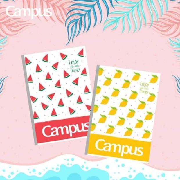 Combo 10 Vở kẻ ngang campus ENJOY 120trang