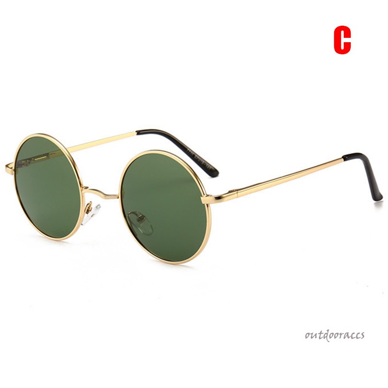 (Hàng Mới Về) Kính Mát Gọng Tròn Phong Cách Cổ Điển Cho Nam Giới | BigBuy360 - bigbuy360.vn