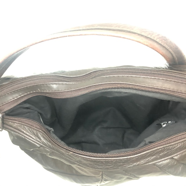 Túi si da thật ghép,đeo chéo