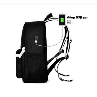 Balo dạ quang phát sáng tặng 4 món