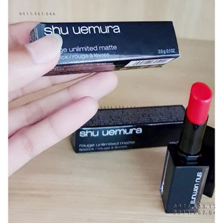 Son Shu Uemura 144 đỏ tươi chính hãng