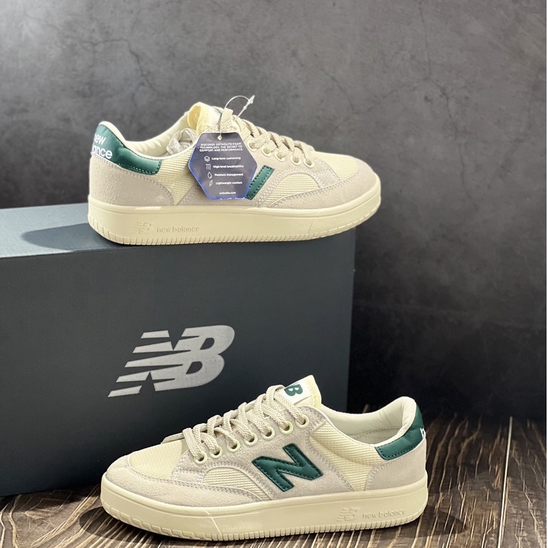 Giày thể thao sneaker NB CRT 300 2.0 xanh lá cây mới 2022 chất siêu mềm mịn