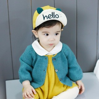 Mũ lưỡi trai hello (xin chào bé) bé trai- bé gái
