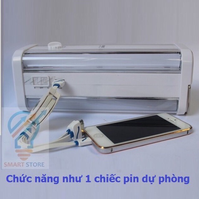 Đèn LED tích điện 4 mặt  KM-7671
