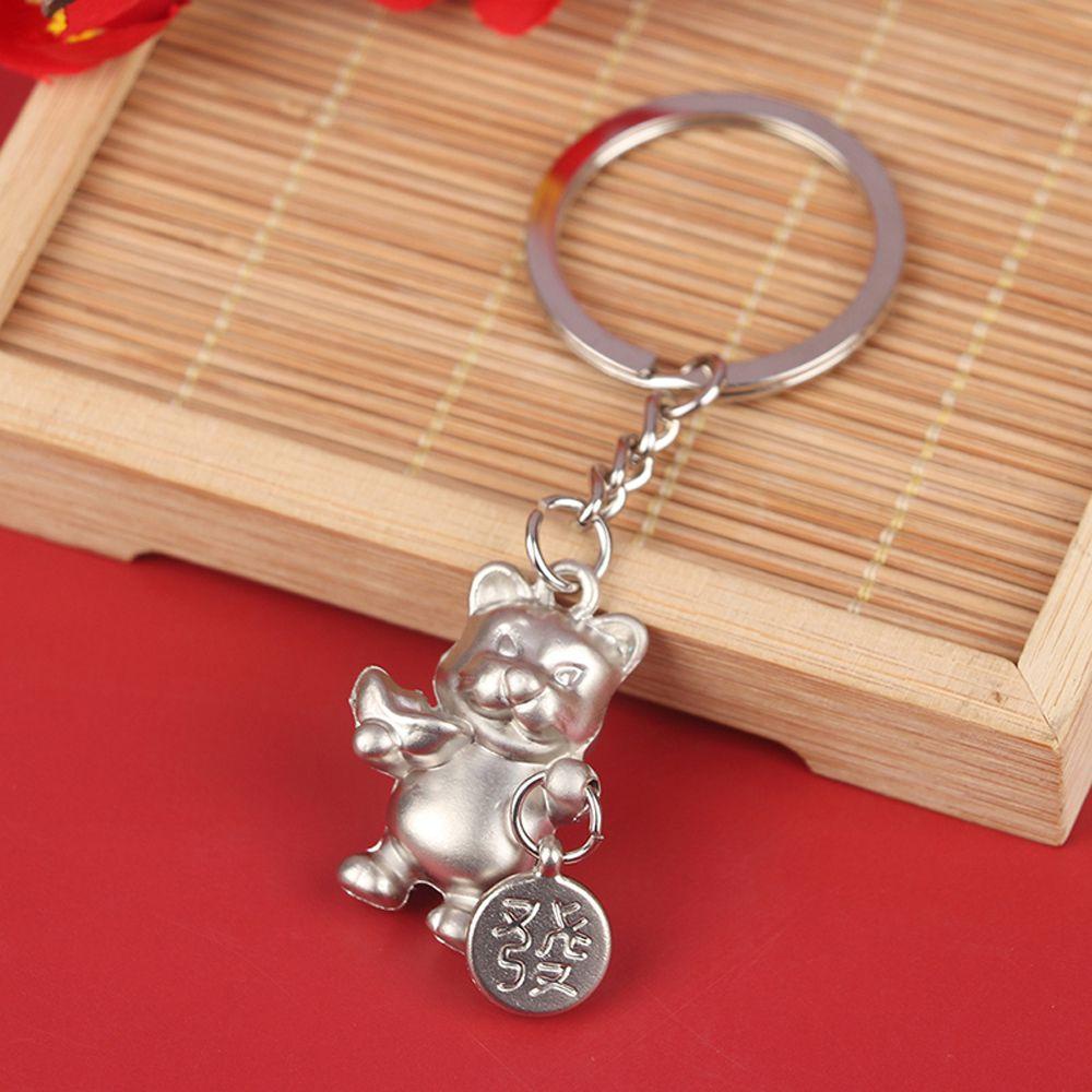 1 Móc Khóa Hình Hổ Dễ Thương Dùng Làm Quà Tặng Cho Bé