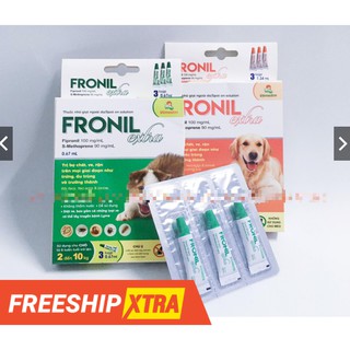 Nhỏ Gáy Ve Bọ Chét Cho Chó Fronil Extra ĐỦ CÁC LOẠI KÍ