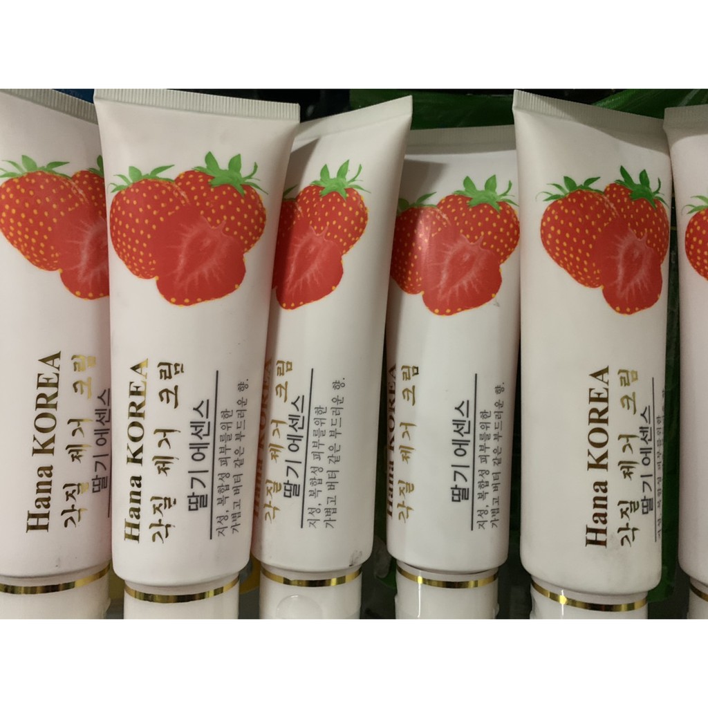 Gel Tẩy Tế Bào Chết Dâu Tây Hana Korea