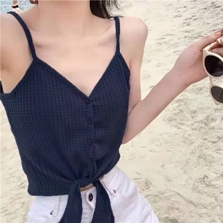 MS120 Áo 2 dây buộc eo đi biển