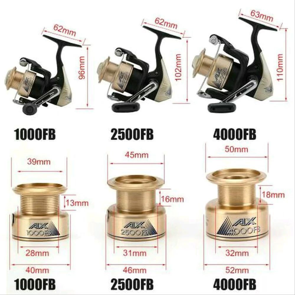 Máy Câu Cá Shimano Ax 2500-1000 Fb Chuyên Dụng