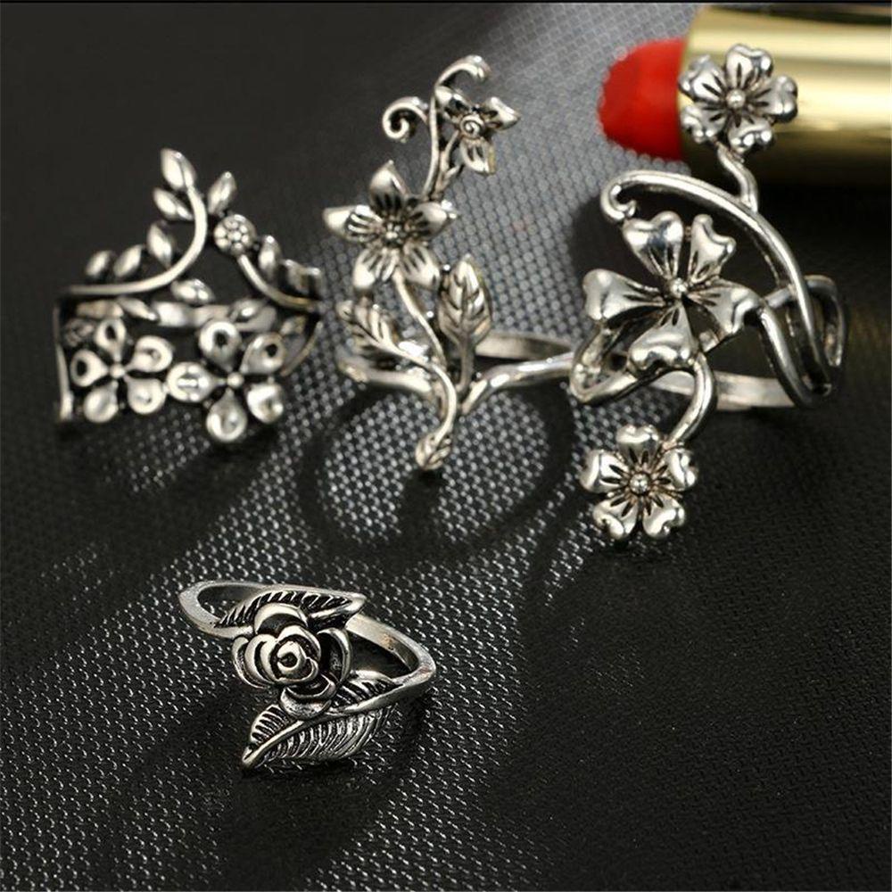 Set Nhẫn Đeo Khớp Ngón Tay Phong Cách Bohemian