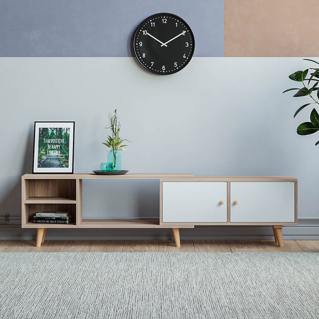 Kệ Tivi - Bàn Trà Thông Minh TV 1066 Thay Đổi Kích Thước Phù Hợp Không Gian Nhà KICO HOME