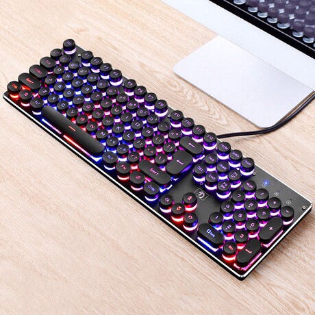 (RẺ VÔ ĐỊCH) Bàn Phím Chuyên Game K100 CAO CẤP Siêu đẹp,Siêu êm, SIÊU MƯỢT,sánh ngang bàn phím Cơ (Đèn Led nhiều chế độ) | BigBuy360 - bigbuy360.vn